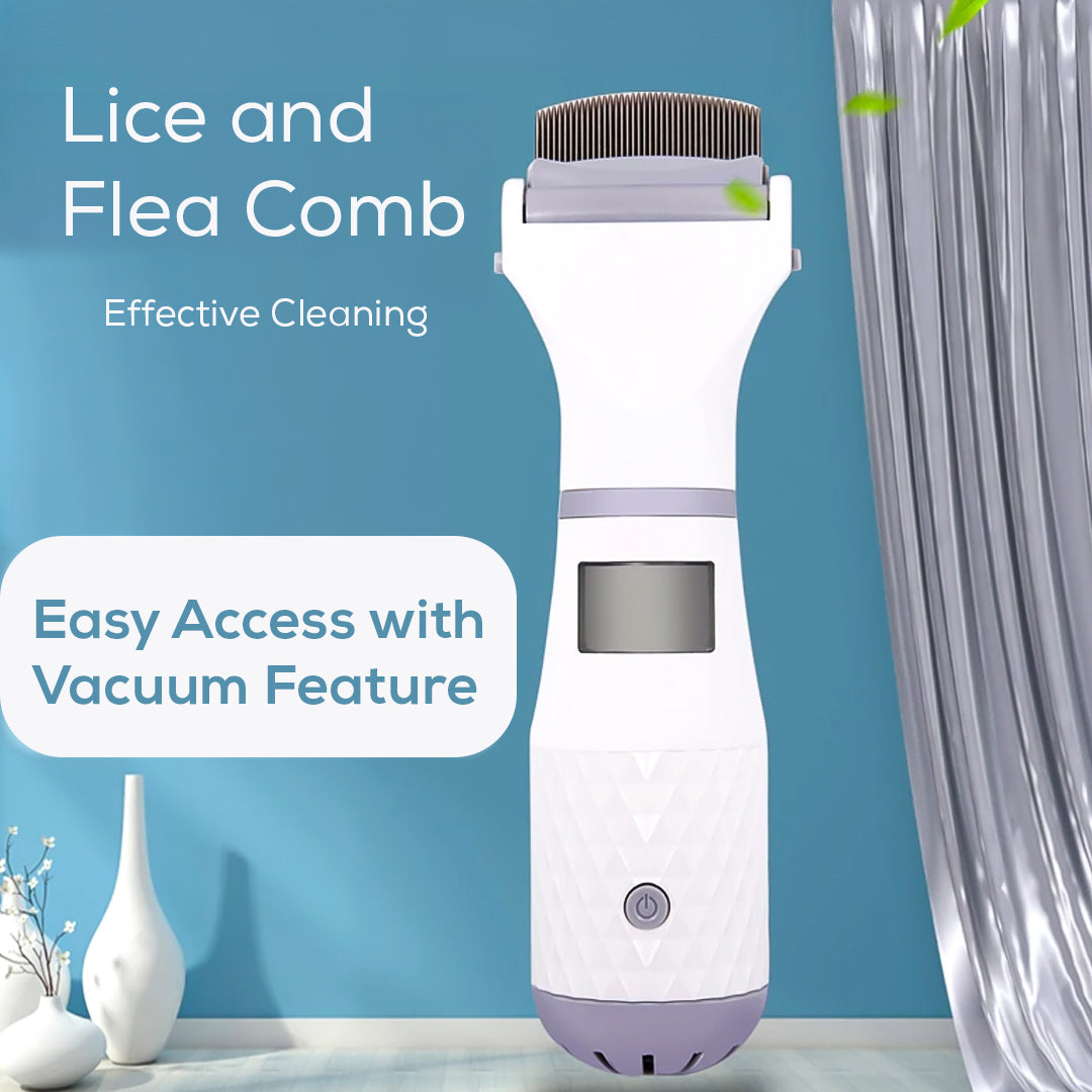 Electric Lice & Flea Comb For Humans & Pets - Chemical-Free & Safe photo 3