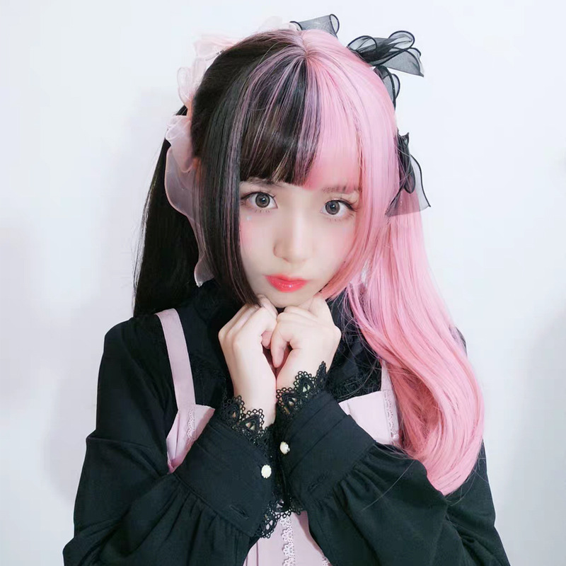 Anime Cosplay Wig Female Long Straight Hair photo 3