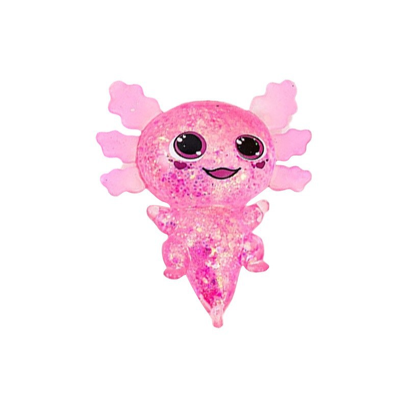 1Pcs Green Animal Miniature Novelty Toy,Glitter Fidget Ball Cute Animal Toy For Adults, Animal Party Favors For Anxiety Relief Home Decor photo 5