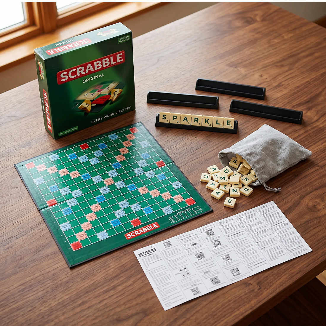 Scrabble Original Classic Board Game Toy New & Sealed Family Kids A Dult Edition photo 4