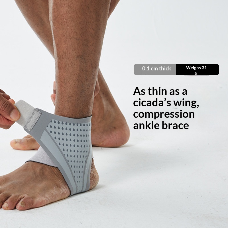 Sports Ankle Protector Lightweight Pressurized Men's Basketball Fitness Running Breathable Ankle Fixed Ankle Wrist Protector photo 2