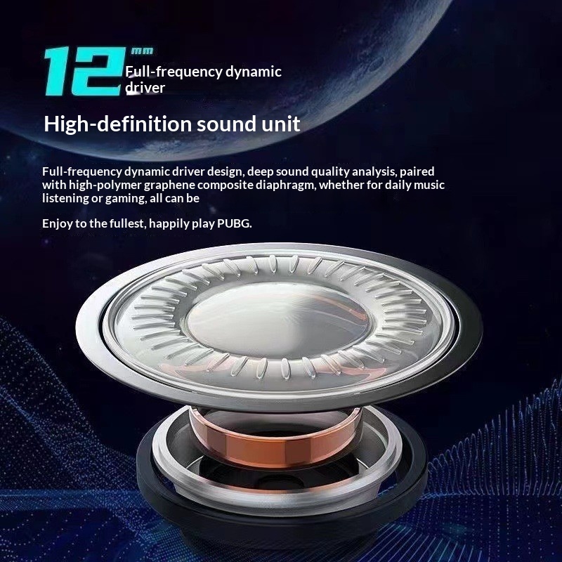 Cross Border Explosion M10 Bluetooth Headphones Gaming ESports Eating Chicken Sports Headphones In-Ear Wireless Bluetooth Headphones photo 5