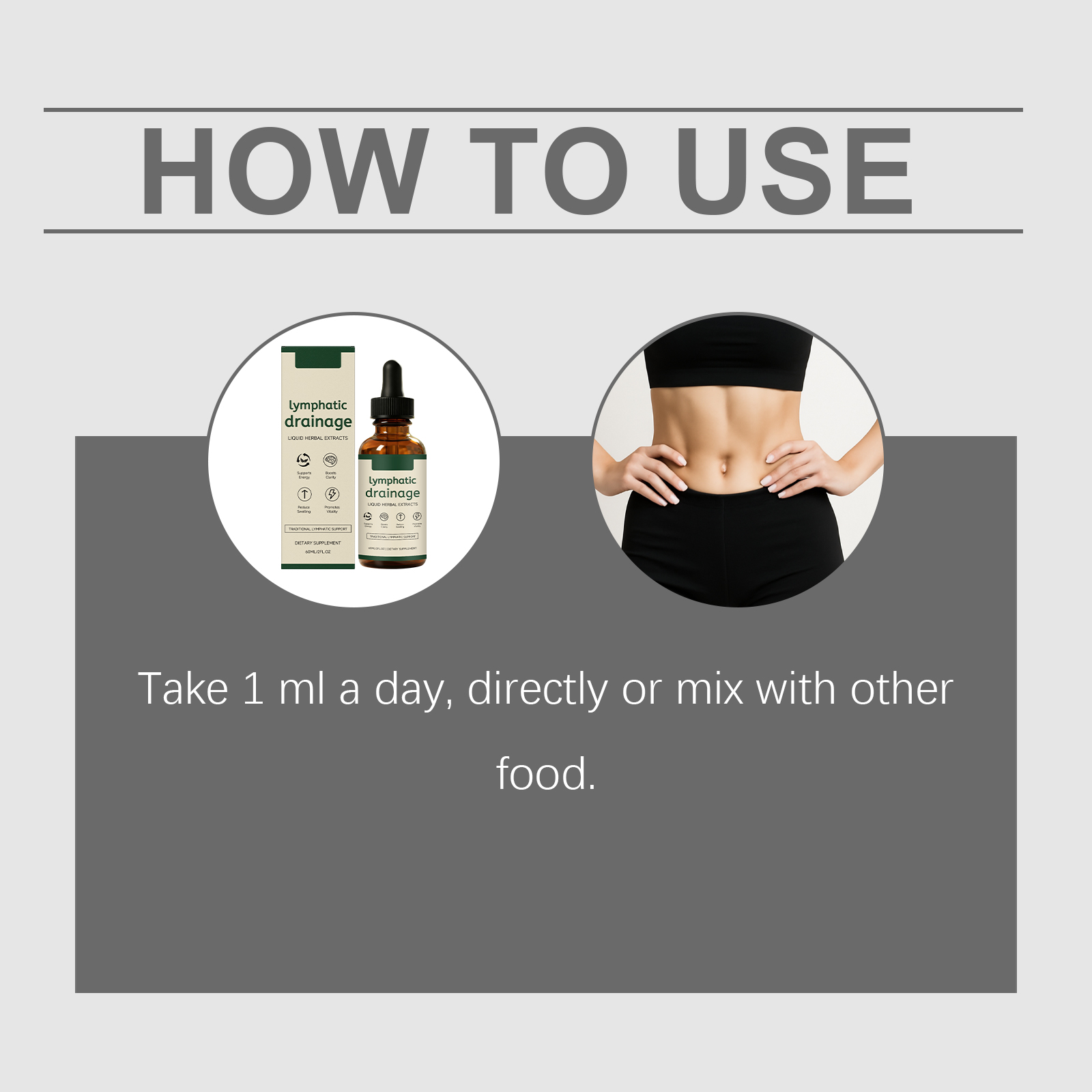 Lymph Health Support Herbal Drops 60ml Box photo 2