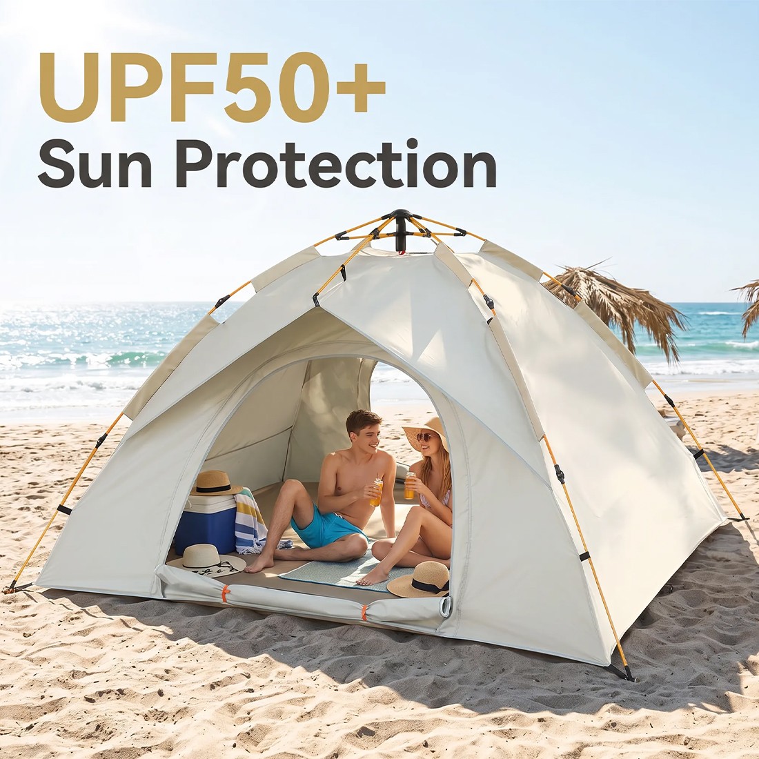 2-3 Man UK Outdoor Automatic Instant Double Layer  Up Camping Tent Waterproof photo 8