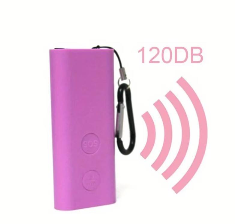 Personal Safety Alarm With 130LM LED Light For Self Defense Outdoor Emergency photo 1