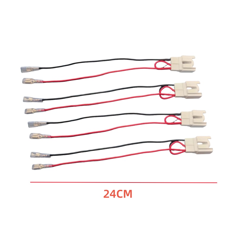 2pcs 4 PCS Car Door Speaker Wiring Harness, Audio Speaker Wire Cable Compatible With Ford Focus F-150 F-250 EcoSport Mazda 3 CX-5 CX-9 Speakers Adapter Connector Adaptor Plug photo 2