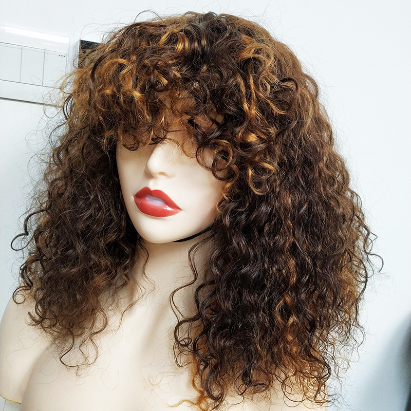 12A Double Drawn Human Hair Bob Wig photo 6