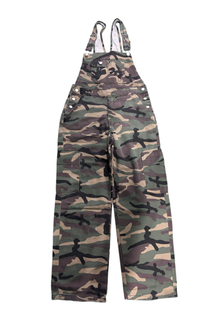 Camo Overalls Men Big And Tall Plus Size Loose Fit Cargo Workwear Bib Overalls US Ready Stock photo 5