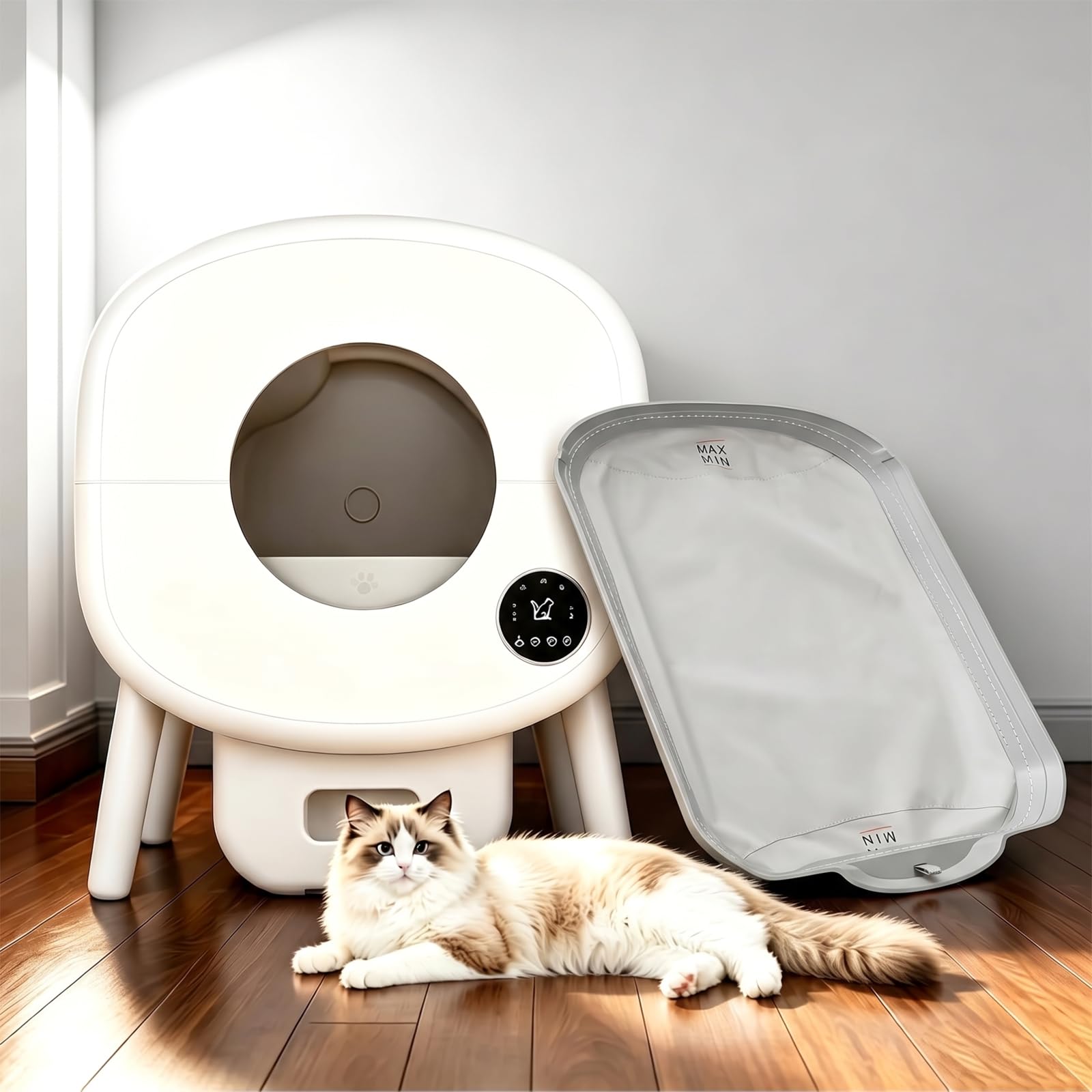 Waterproof Pad For Self Cleaning Litter Box  Removable Cat Litter Box Pad, Leak-Proof Replacement Liner Accessories photo 5