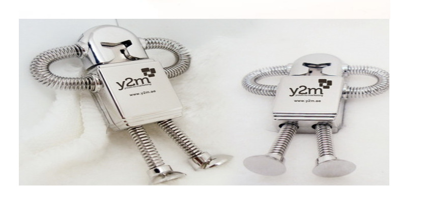 Metal Robot U Disk Spring Robot U Disk Zinc Alloy U Disk photo 4