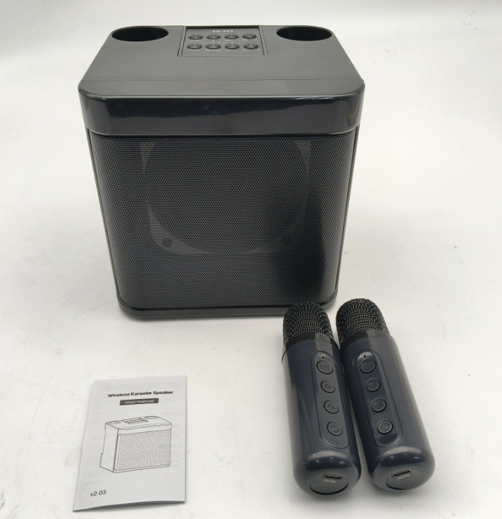 Wireless Bluetooth Karaoke Home Echo System Singing Machine Dual Mic Speaker AU photo 5
