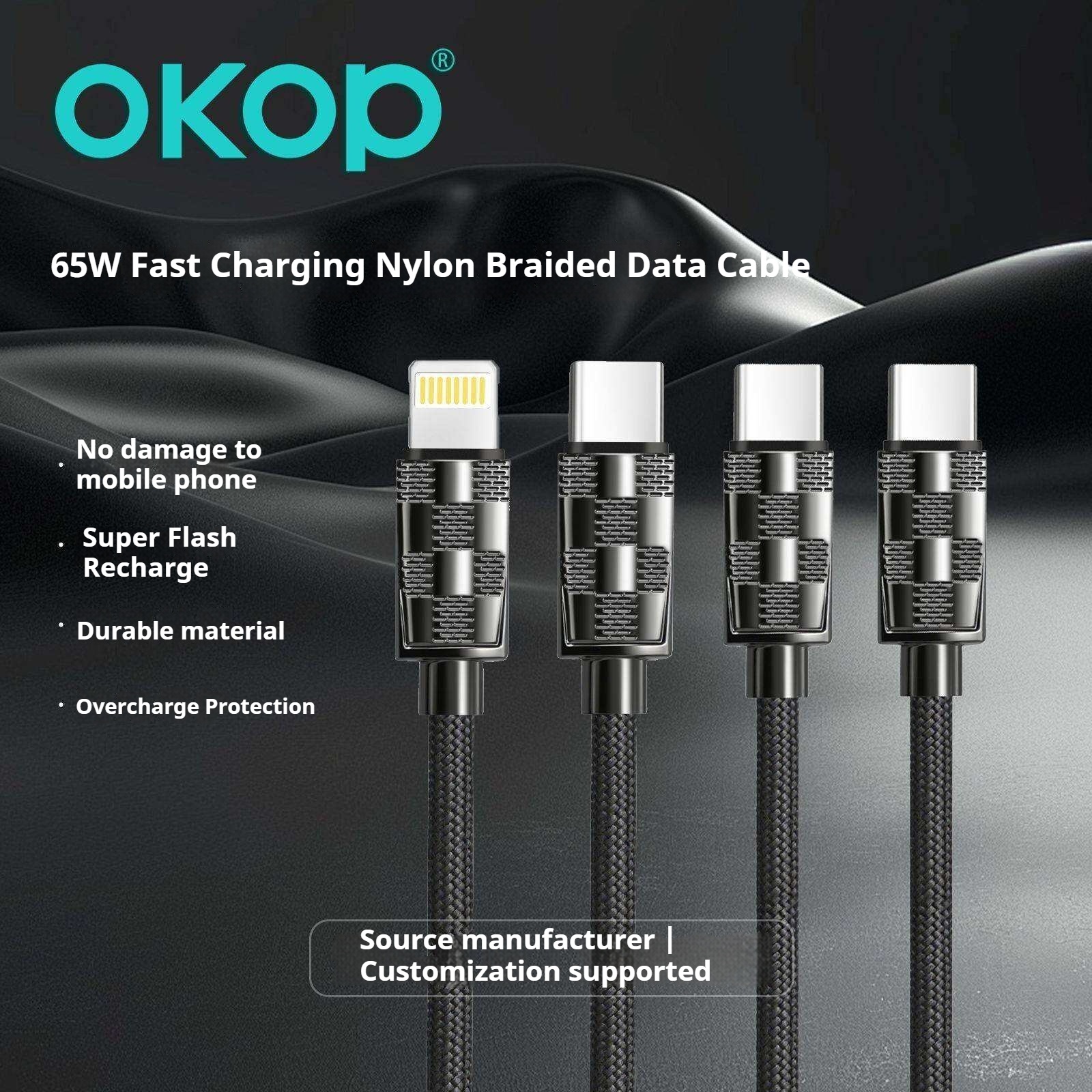KP-319 Fast Charging Cable Data Transfer Charging photo 4