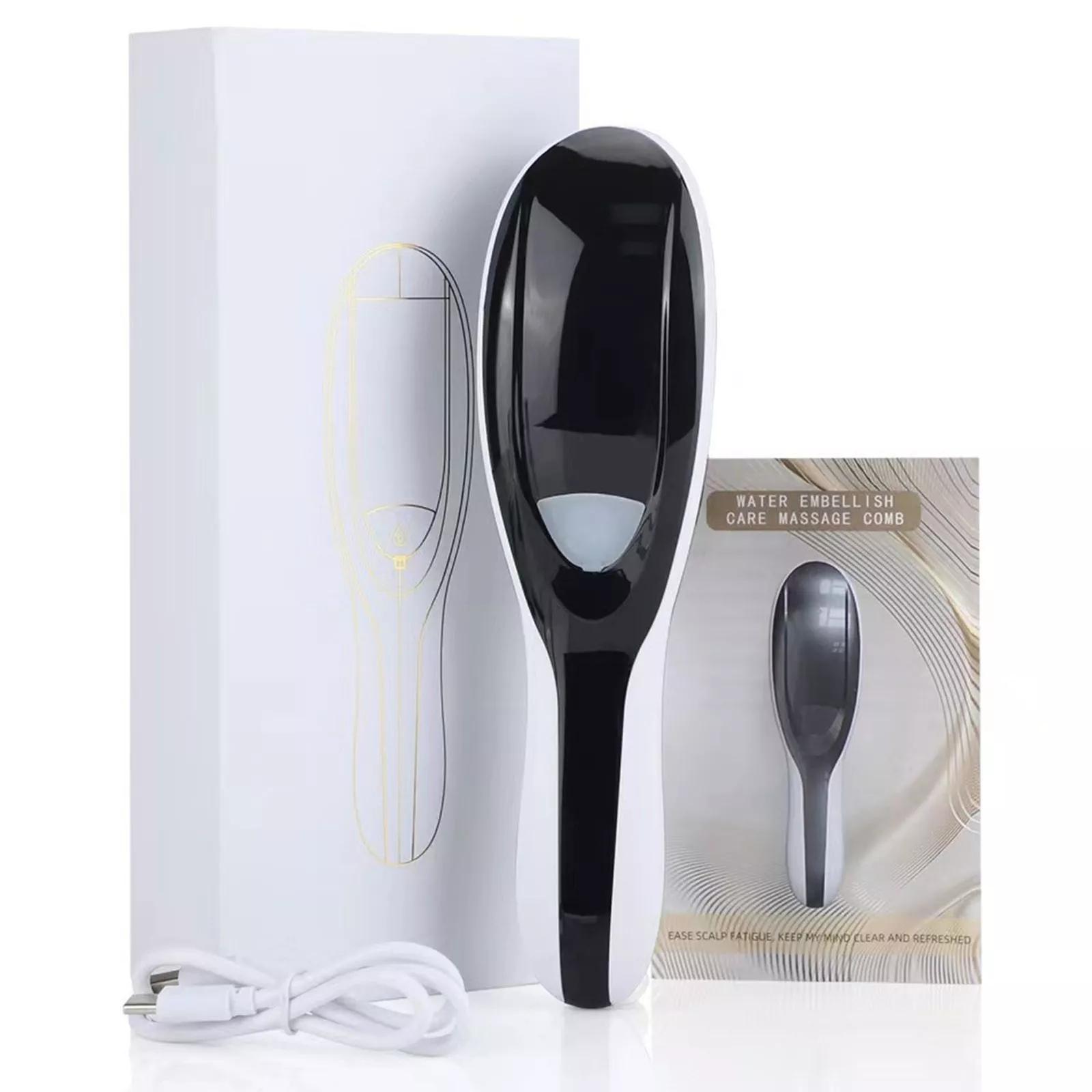 Electric Vibration Hair Growth Comb Massager Red Light Therapy Massage Brush photo 7