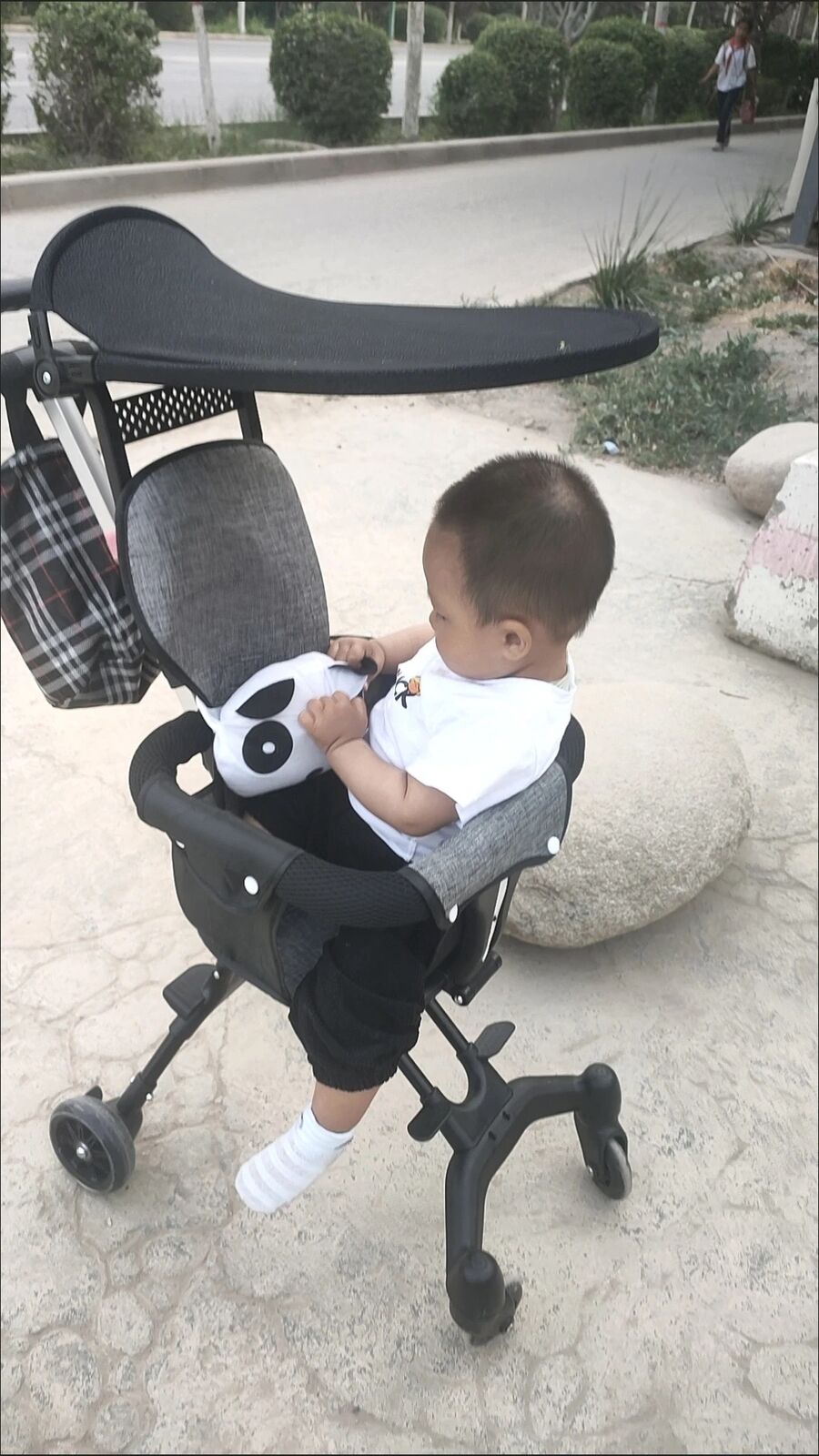Lightweight Baby Stroller Pram Foldable Pushchair Travel Buggy Travel System UK photo 2