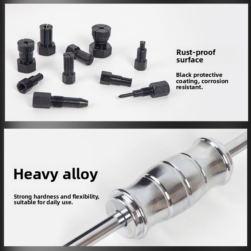 8-32mm Inner Bearing Puller Kit Set Remover Slide Hammer Blind Hole W Red Case photo 3