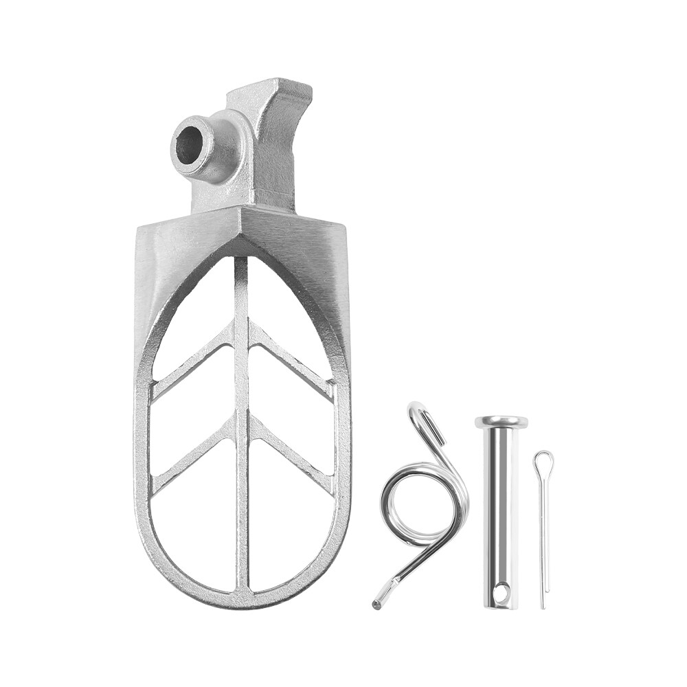 Fit For H Onda K Awasaki Pair Motorcycle Front Foot Peg Footrest Stainless Steel photo 4