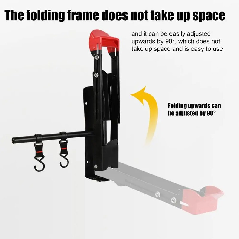 Bike Wall Mount Swivel Rotating Rack Garage Hook M TB Road Electric Bike Storage, photo 2