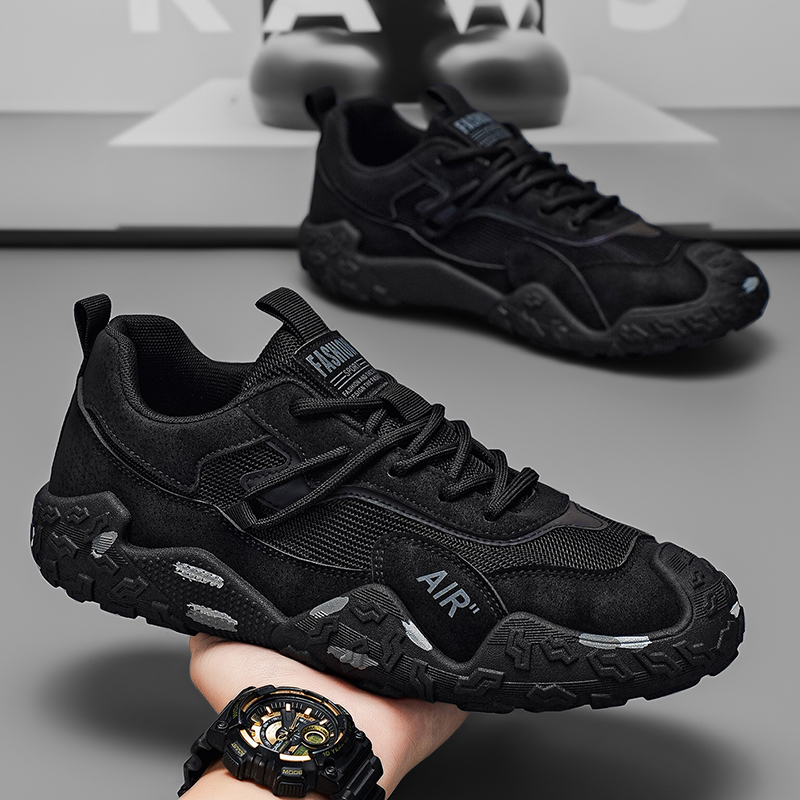 Luxury Light 2026 Spring & Summer New Men's Shoes, Thick Sole Height-Increasing Dad Sneakers, Breathable Mesh Fashion Brand Casual Sports Shoes For Men photo 2