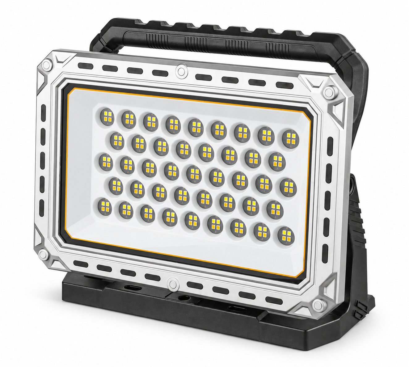Rechargeable Battery Display Type C LED Work Light For W8141 5 2500LM SMD 2835 Flood photo 1
