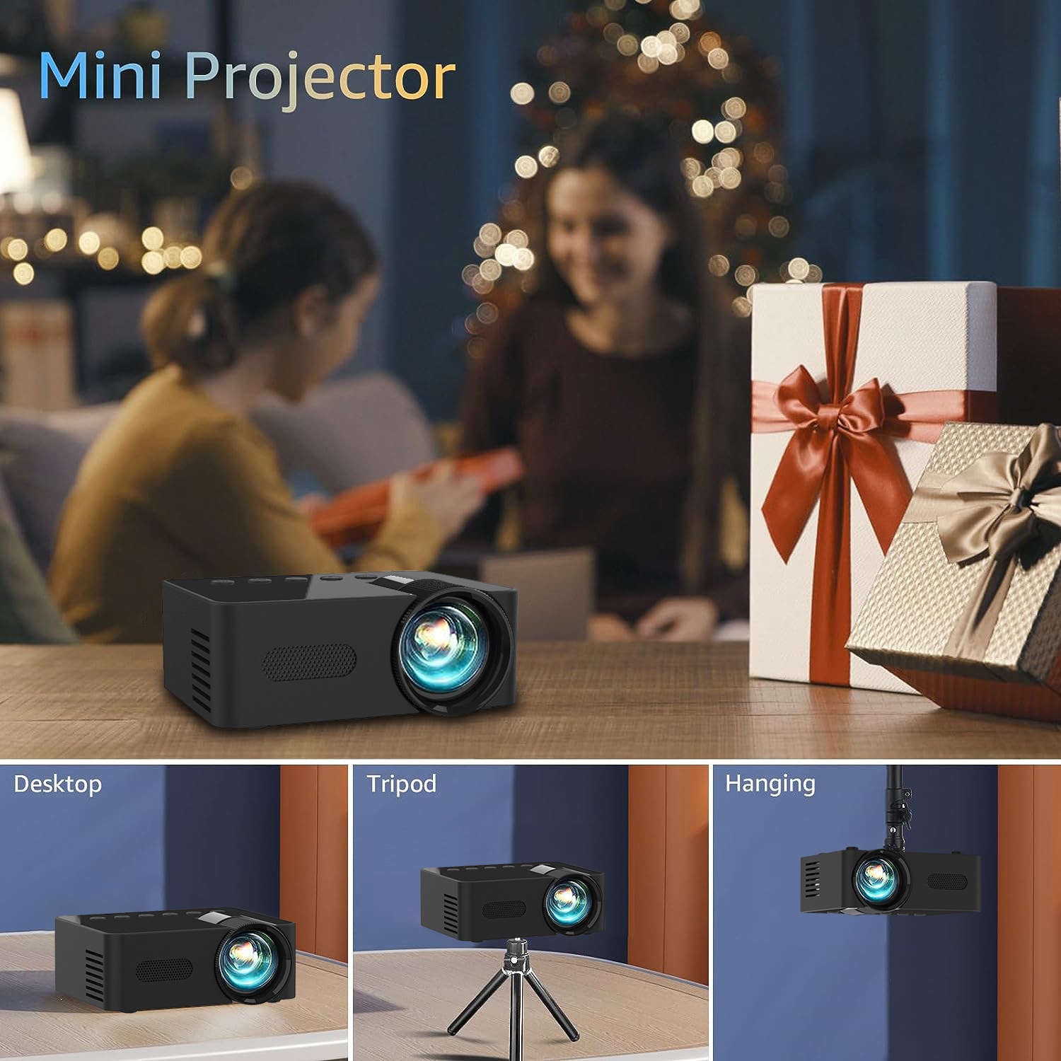New YT100 Portable Mini Home Projector photo 6