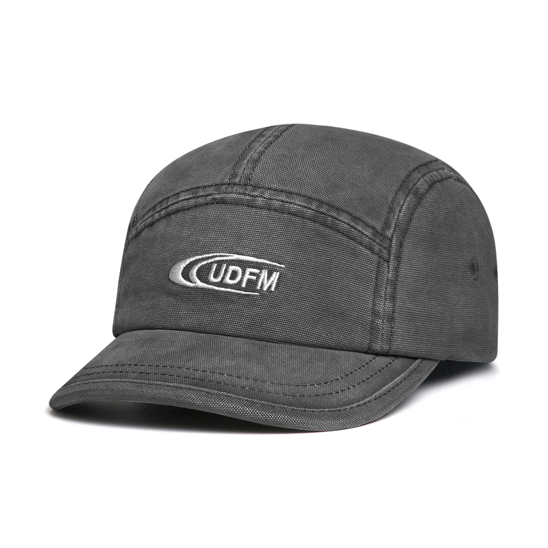 Retro Washed Lettering Baseball Cap With Short Brim, Workwear Style, Suitable For Both Men And Women, Outdoor Casual Soft-top Sun Protection Beanie Hat photo 3