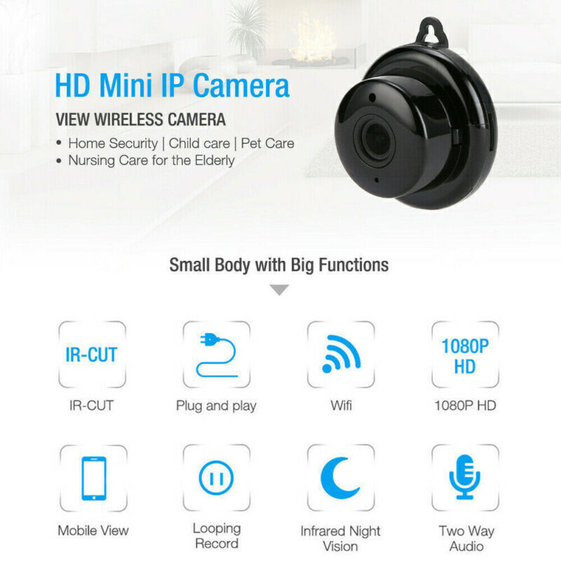 CCTV Camera WiFi 1080P Wireless IR Indoor Outdoor Security Night Vision Home CAM photo 5