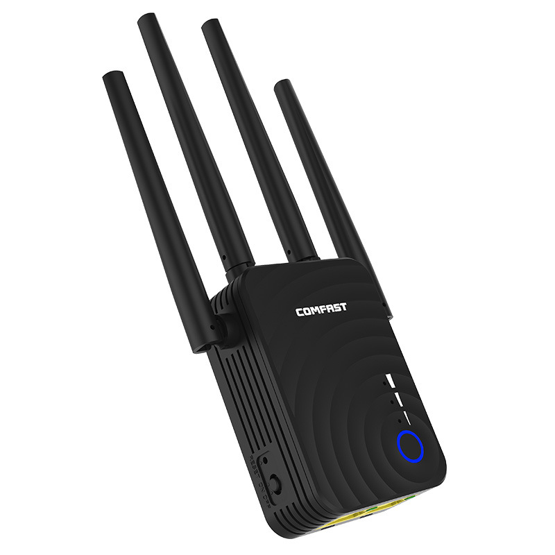 Dual-band 1200-megabit wireless relay router photo 3