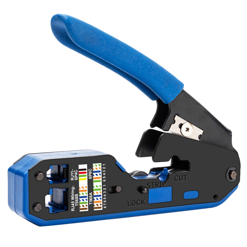 Rj45 Tool Network Crimper Cable Stripping Plier Stripper photo 1