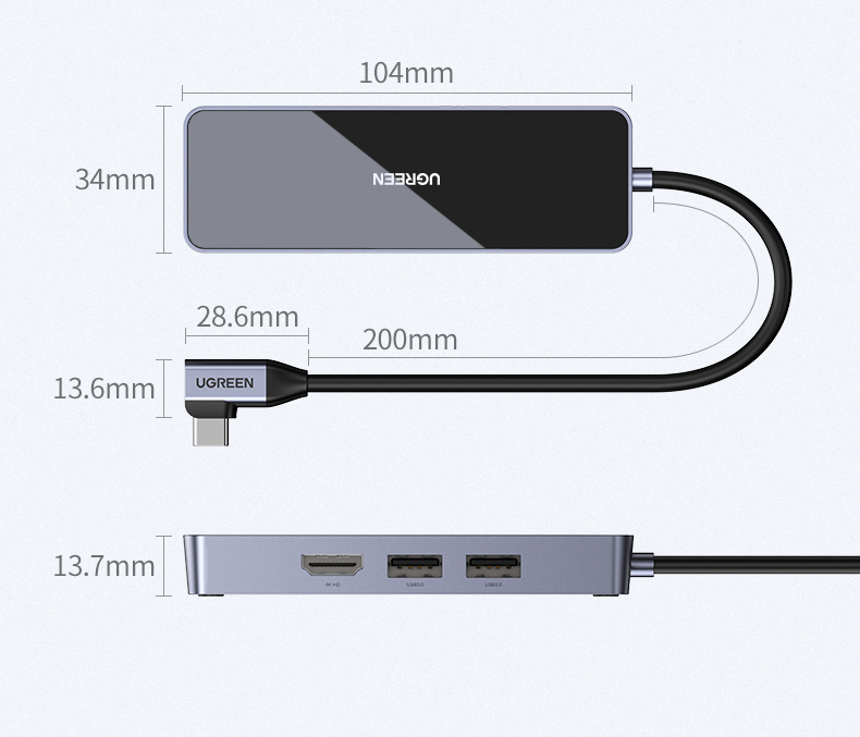 Converter Multi-Function Gigabit Network Card 3.0 Branch Extender Adapter photo 5