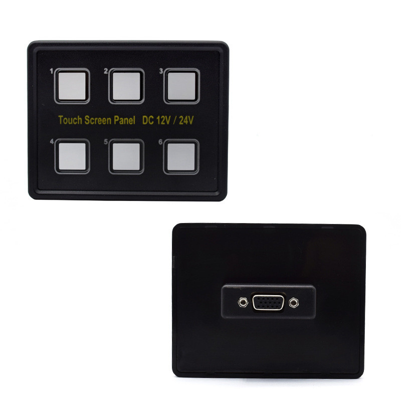 Wrangler Switch Panel Car/Boat/Bus Modification 6-Way Touch Switch Panel photo 4