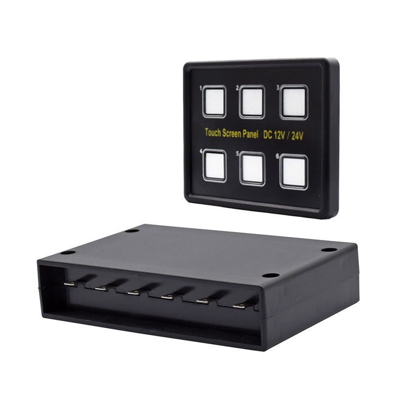 Wrangler Switch Panel Car/Boat/Bus Modification 6-Way Touch Switch Panel photo 6