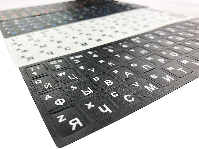 Notebook Keyboard Stickers Russian Keyboard Stickers photo 2