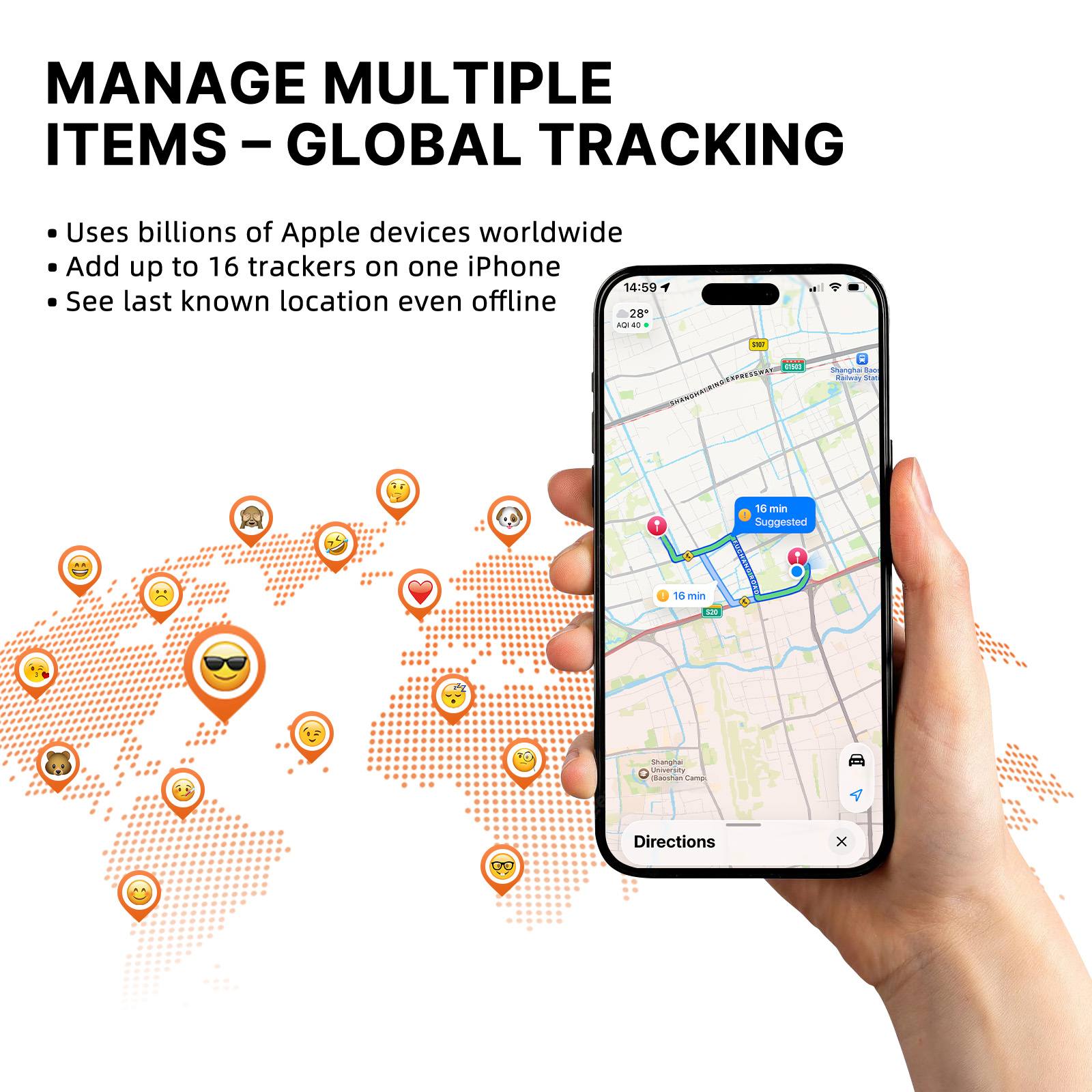 Smart Card Tracker For Find My, Anti-Lost Locator IP68 Waterproof Built-in Speaker, 90-Day Battery Life, Ultra-Slim Wallet Tracker photo 8