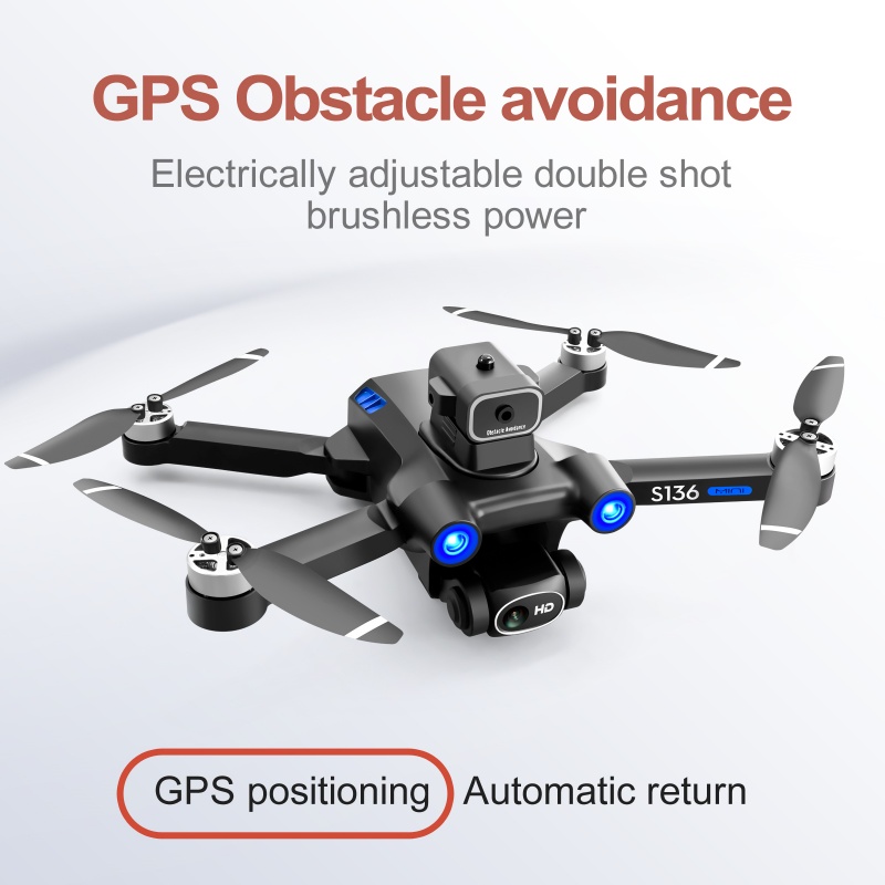 S136 GPS Dual Electric Drone photo 3