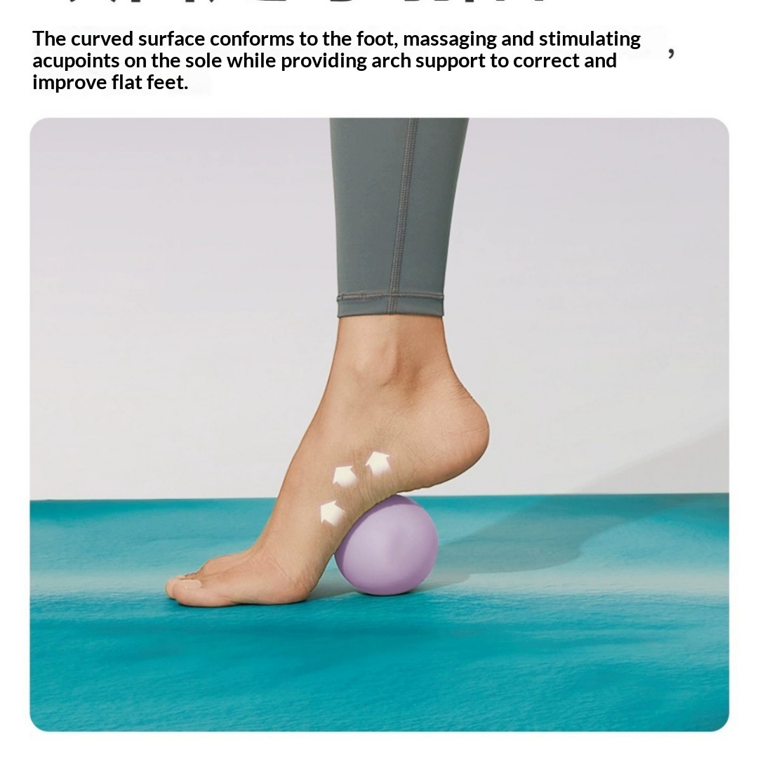 Fascia Ball Massage Ball Fitness Pilates Neck Mask Ball Solid Foot Massage Ball Yoga Equipment Supplies Yoga Ball photo 5