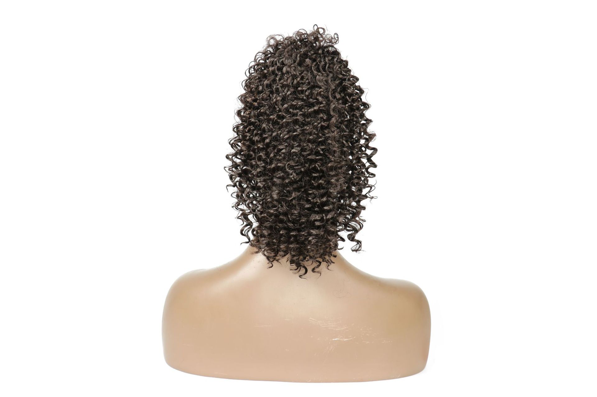 Chemical Fiber Ponytail Short Curly Hair Explosive Head photo 6