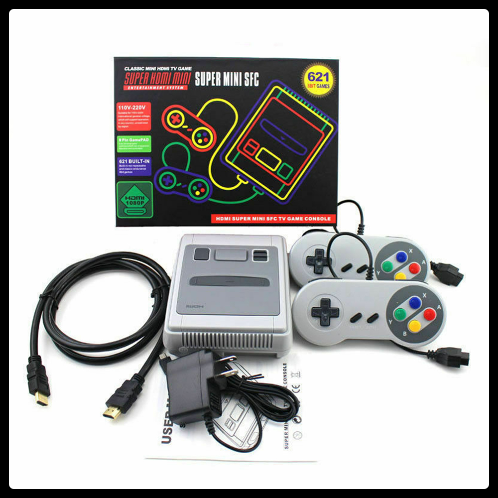 821in1 Retro Classic Mini Handheld Game Console TV HDMI - 2 Controller Gamepad photo 3