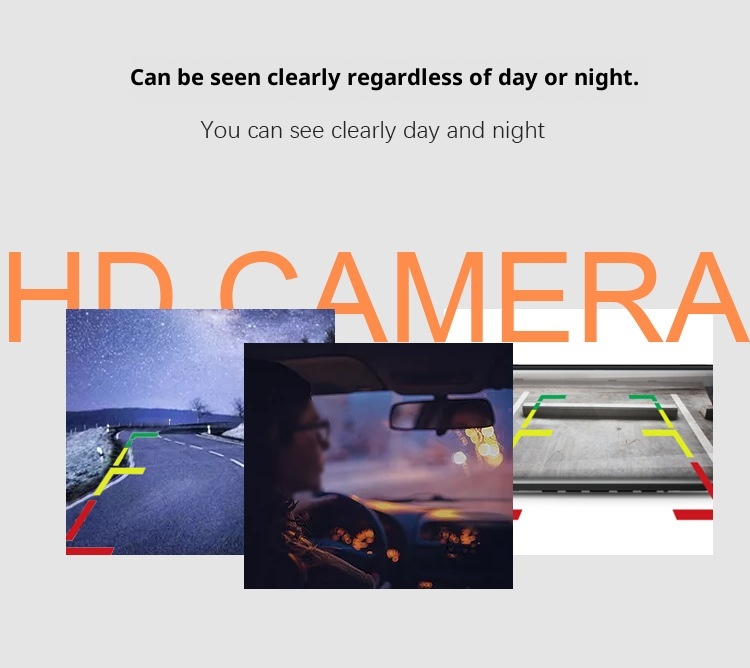 Car Rearview Camera, HD Night Vision CCD, LED 4-Light, Reverse Camera photo 4