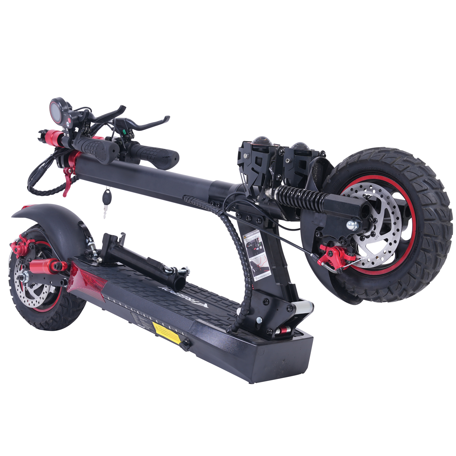 J-01 10 Inches 48V 15Ah 800W Off Road E-Scooter With Seat photo 4