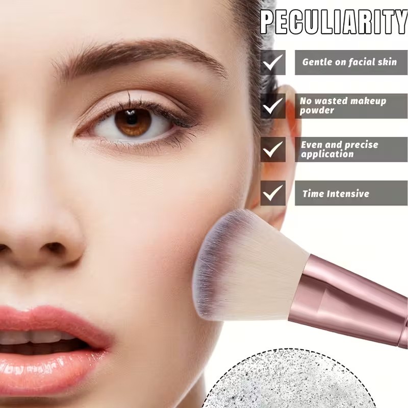 25 Pieces Makeup Brush Set Professional Cosmetic Beauty Tools For Face & Eyes photo 7