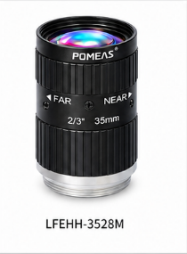 LFEHH-3528M 35mm F2.8 10MP Fixed Focal Length Machine Vision Lens For 2    3 Inch Industrial Cameras photo 3