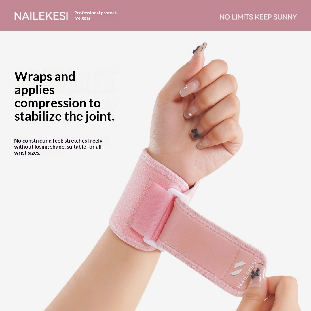 Wristband Sports Wrist Sheath Wristband Fitness Women's Sprain Men's Badminton Equipment Tennis Basketball Strain photo 7