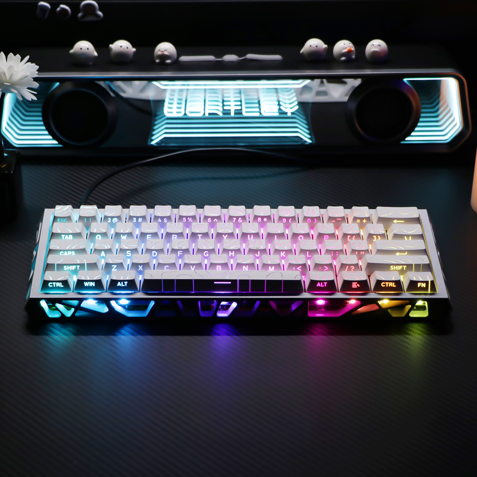 NC61 Magnetic Shaft Single-Mode Mechanical Keyboard photo 1