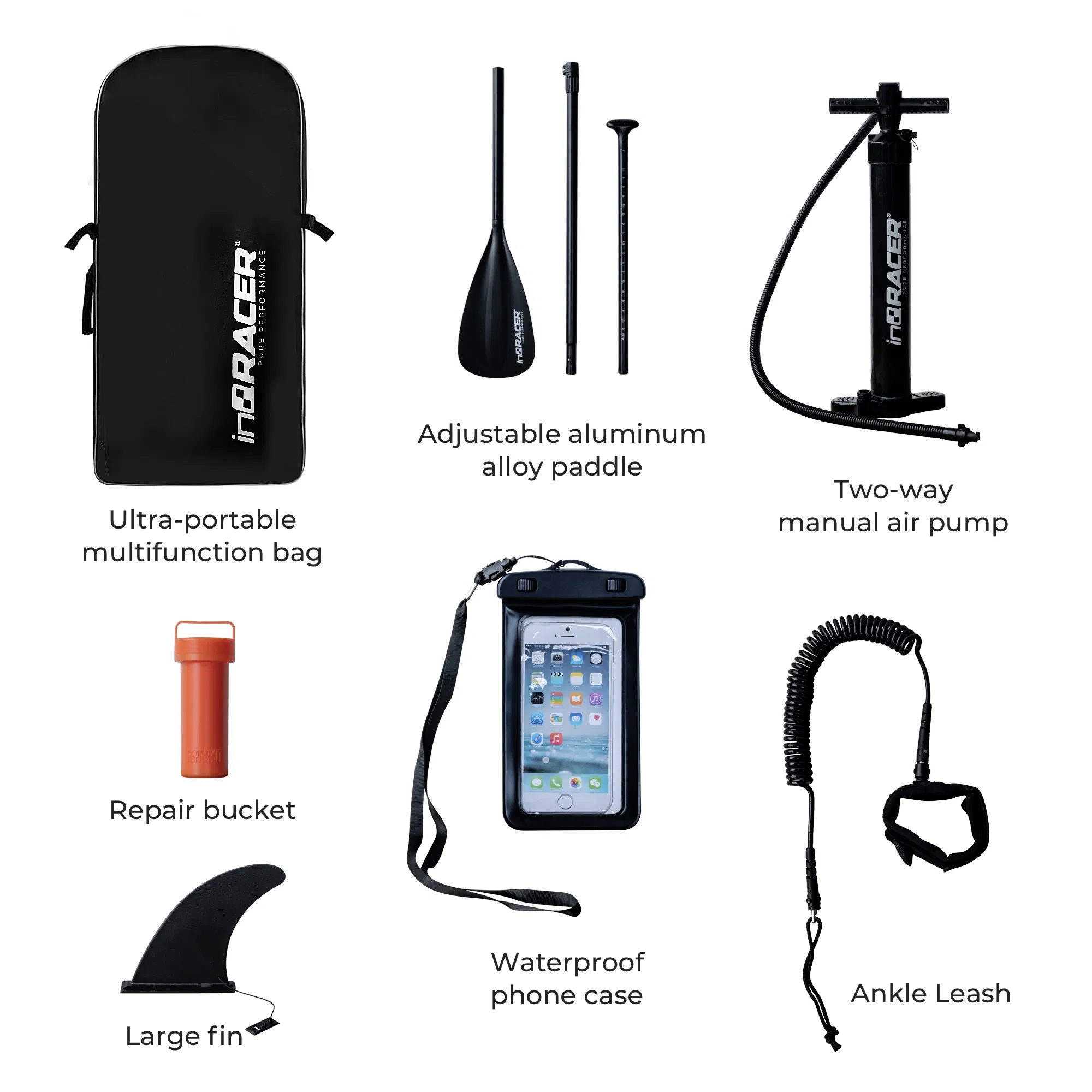 10 6 Inflatable Stand Up Paddle Board With Free Premium SUP Accessories & Backpack photo 3