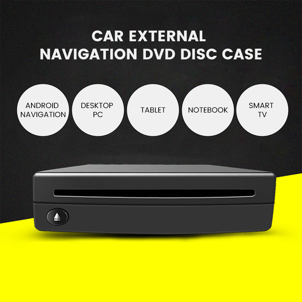 Car SUV Radio CD & VCD Dish Box Player External Stereo USB Interface For Android photo 5