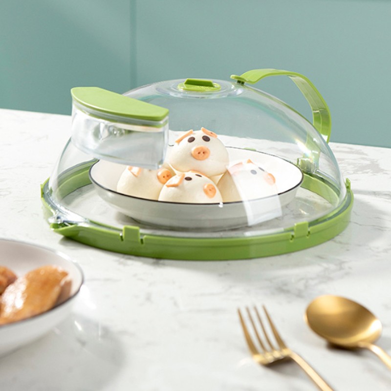 Microwave Splatter Cover Food Cover Anti-Splatter Lid W- Steam Vents 26x11cm UK photo 4