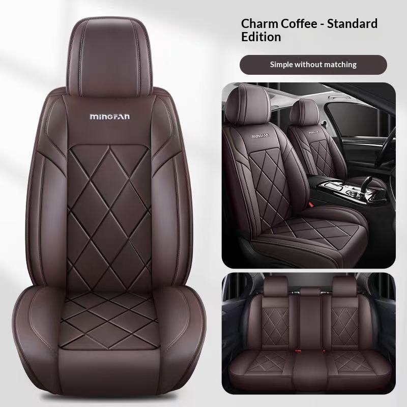 Cozy, Simple Full-coverage Seat Covers With Customizable Stitching Lines photo 5