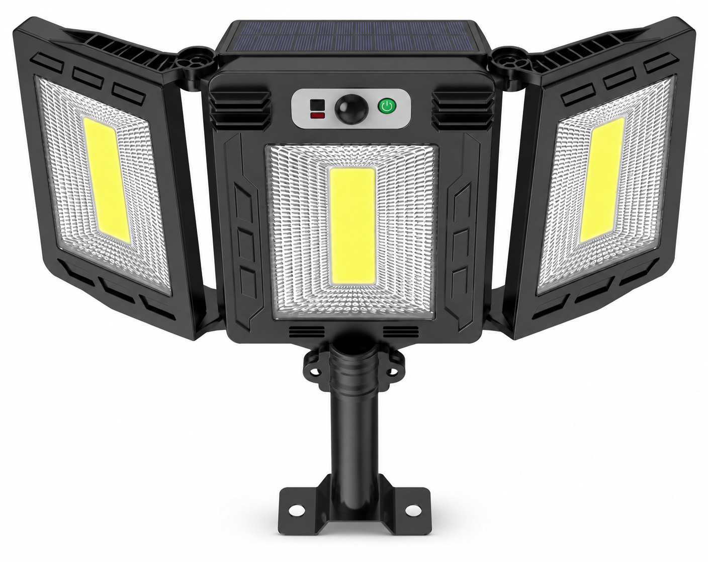 Solar Powered Rechargeable Motion Sensor COB LED Work Light 3000mAh For Auto W786 1 2 photo 1