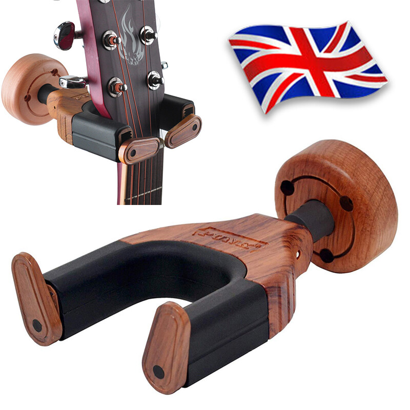 Guitar Holder Wall Mount Hanger Hook Bracket Stand Display photo 6