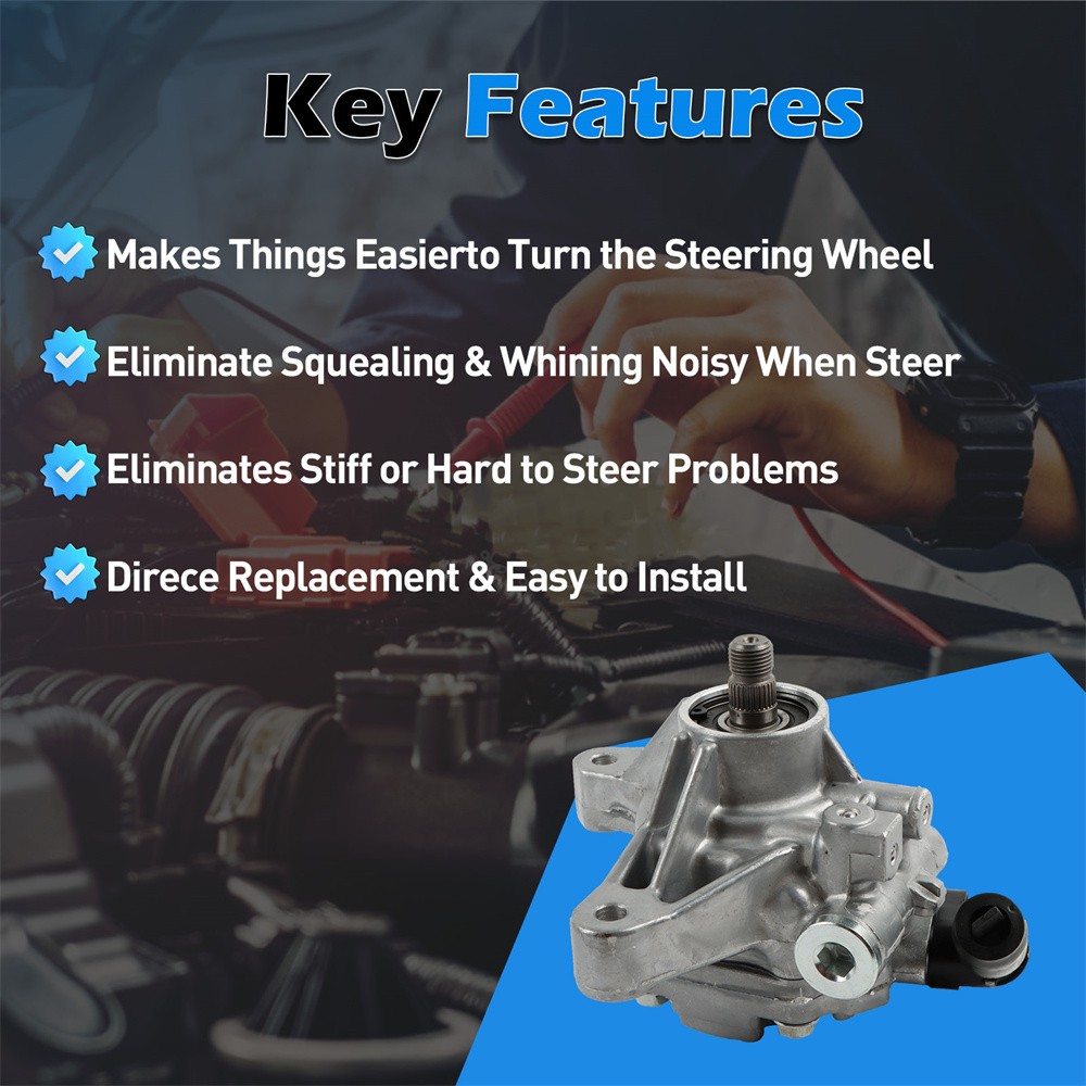 21-5419 Power Steering Pump For 02-11 -Honda Accord CR-V Acura TSX RSX 2.0L 2.4L photo 7